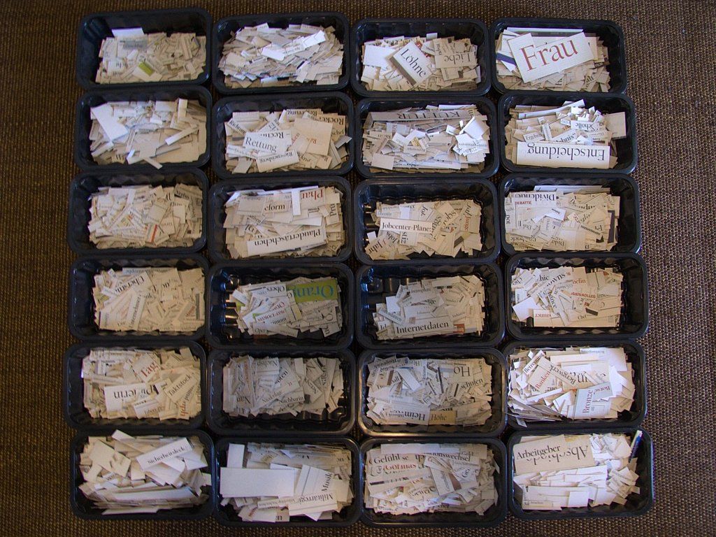 Gesammelte Zeitungsausschnitte von Carsten Schneider