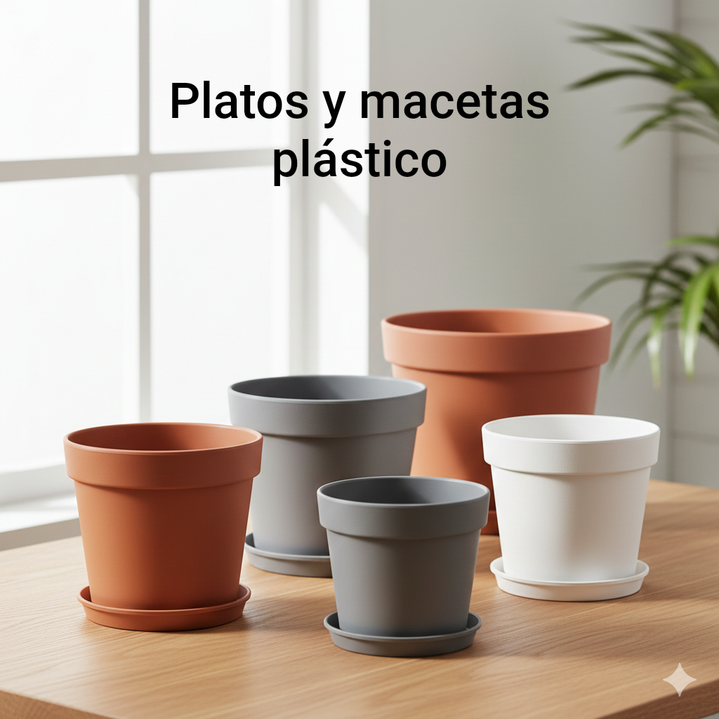PLATOS Y MACETAS
