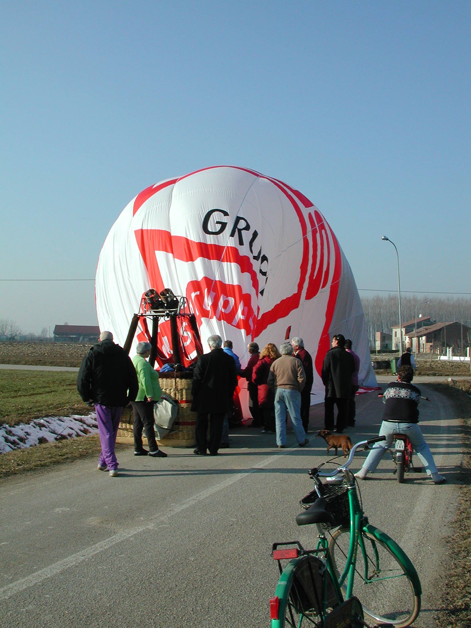 gelandet südwestlich von Padova nach 262 kim Luftline in 4:40 Stunden