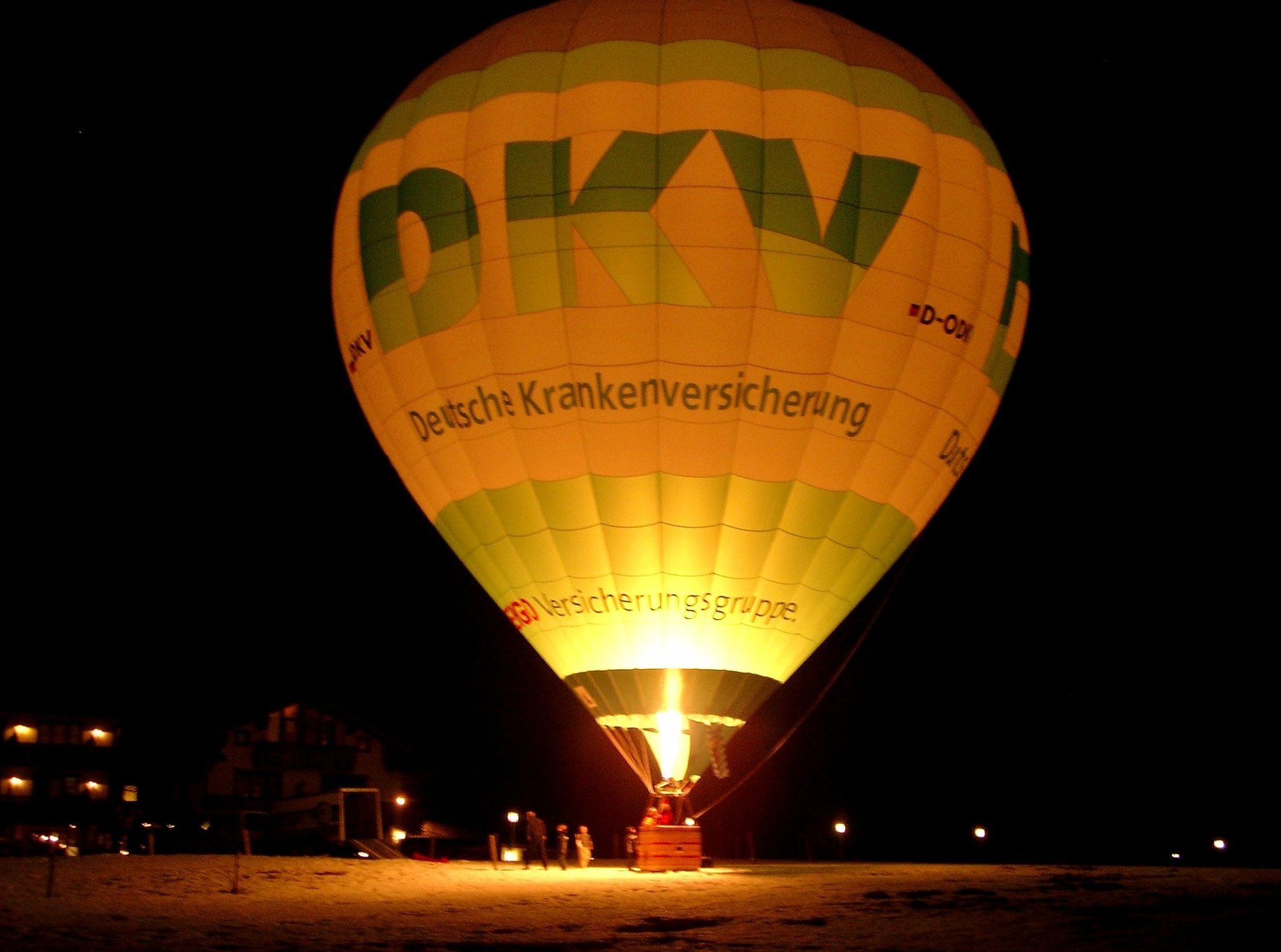 Start zur Nachtfahrt Start zur Nachtfahrt