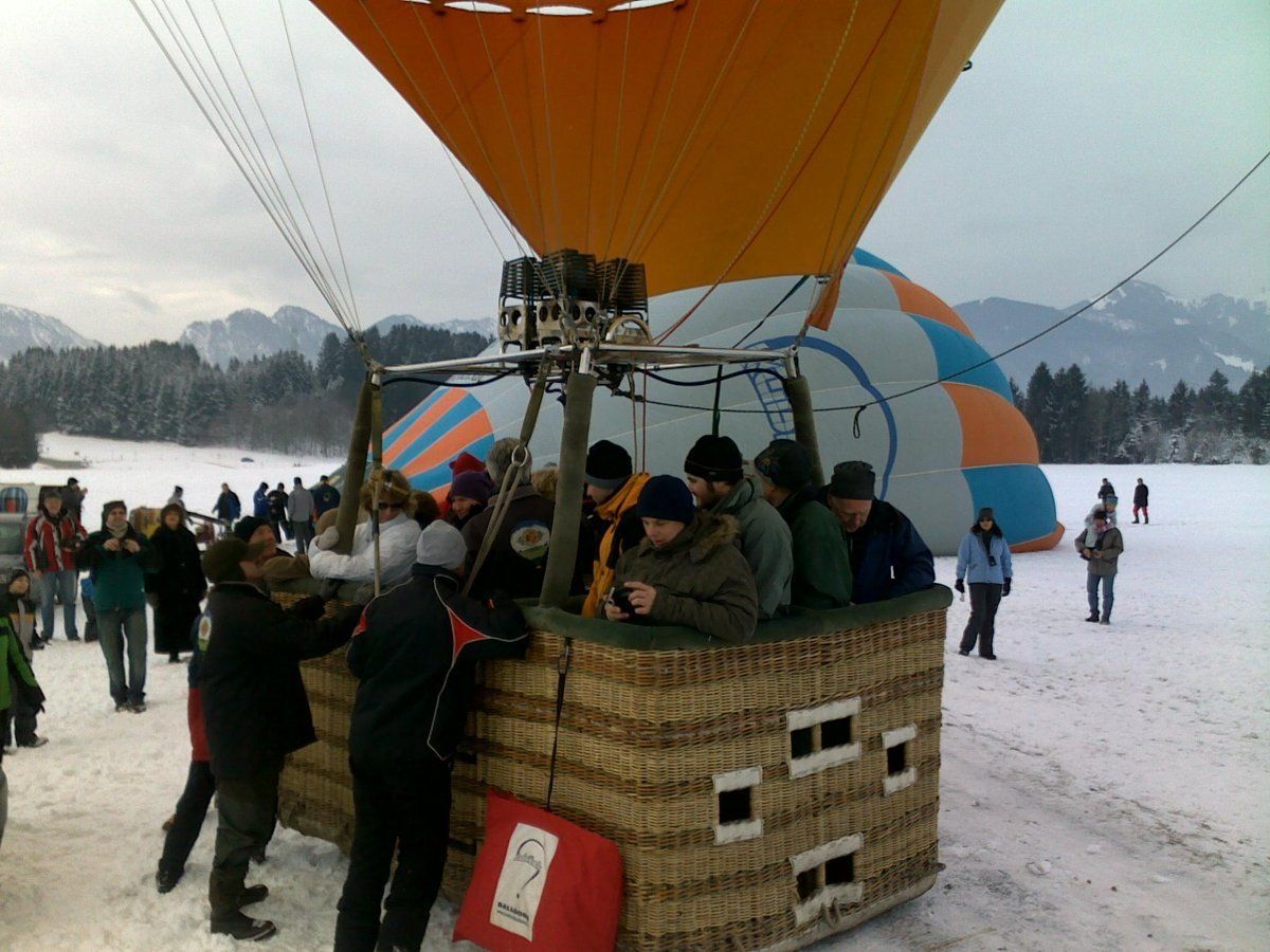 Bei uns sind aber nur 6 Personen im Korb!
