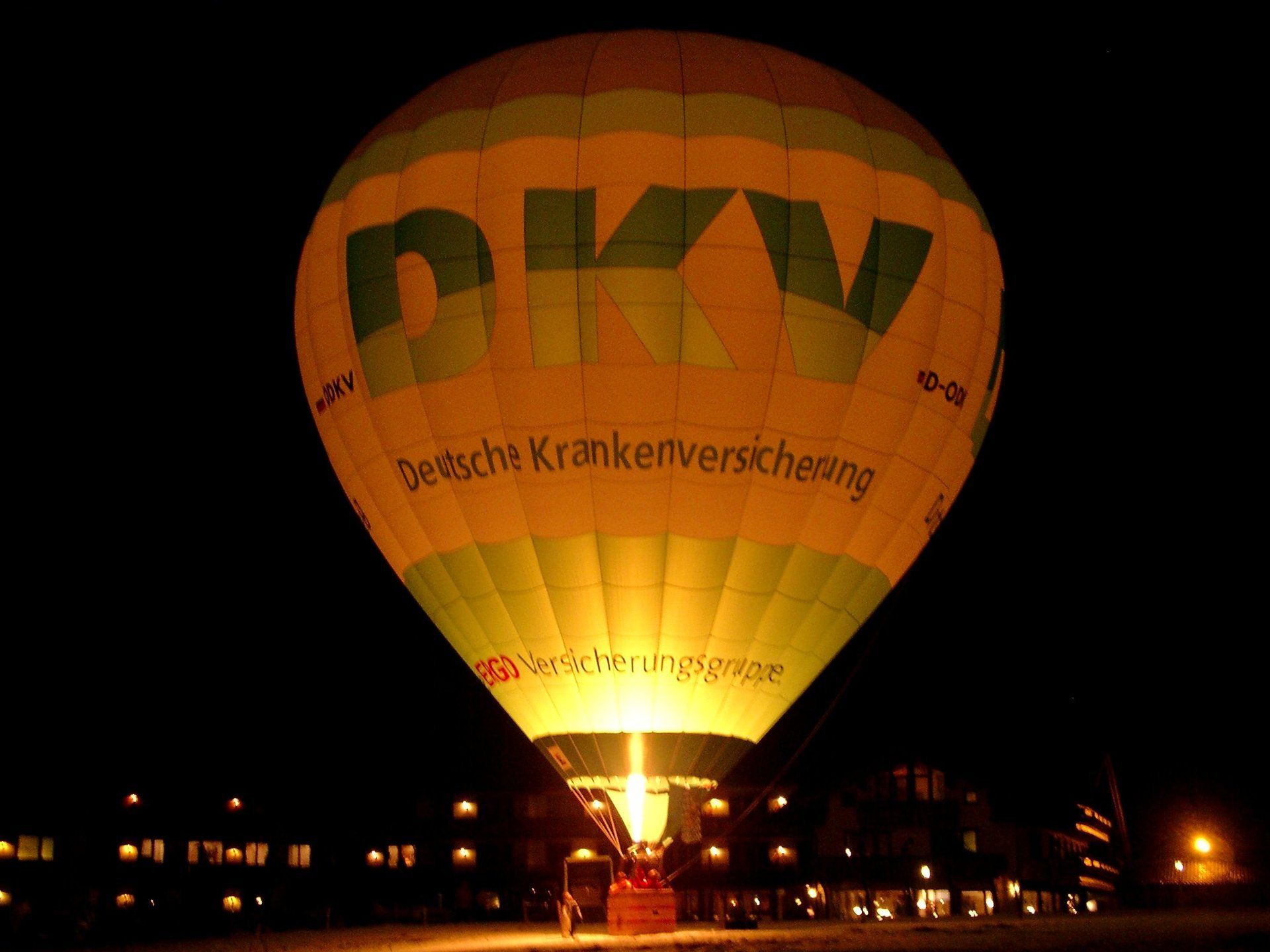 Glühen bei Ballontaufe Glühen bei Ballontaufe