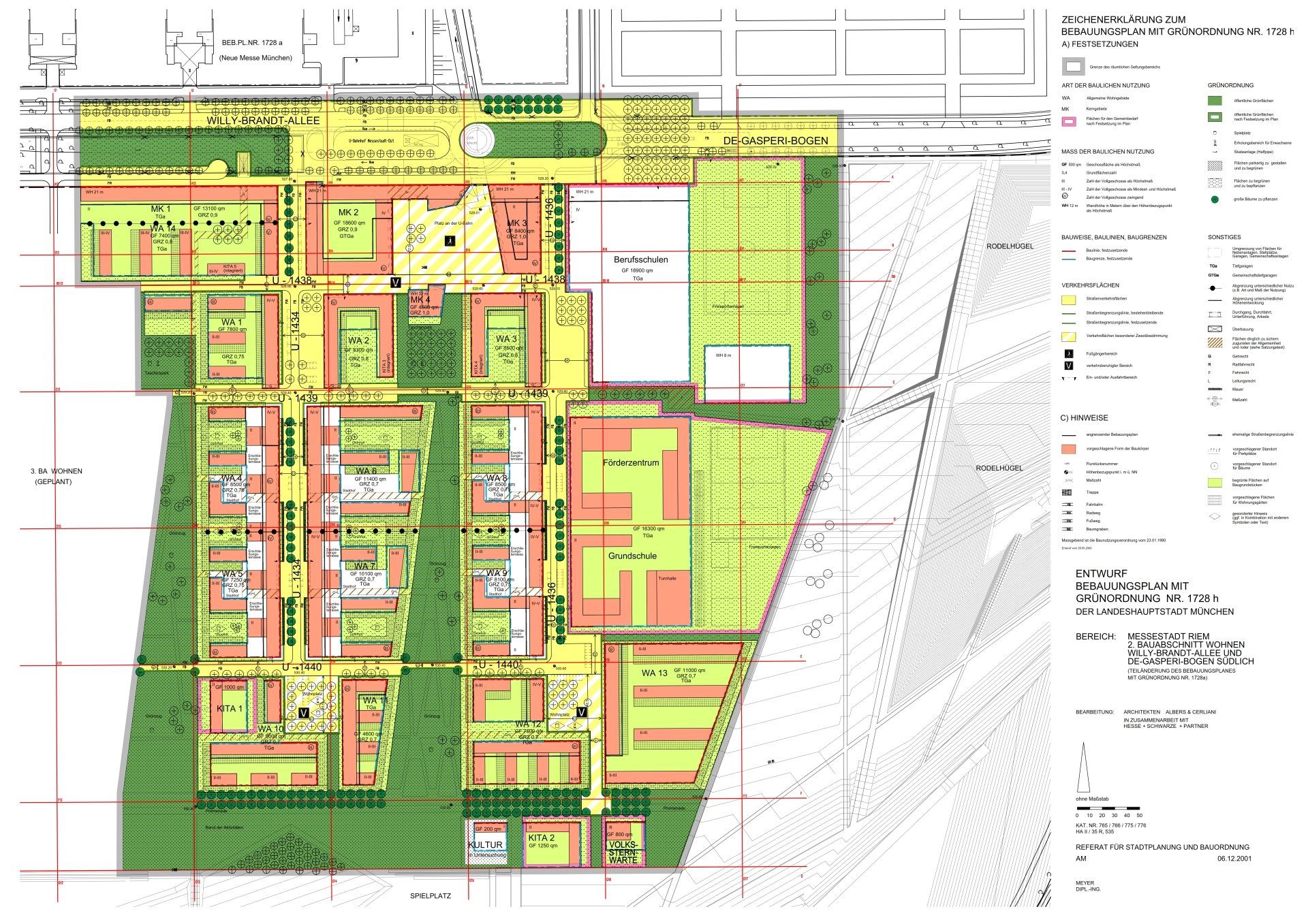 Bebauungsplan M-Riem Bebauungsplan M-Riem