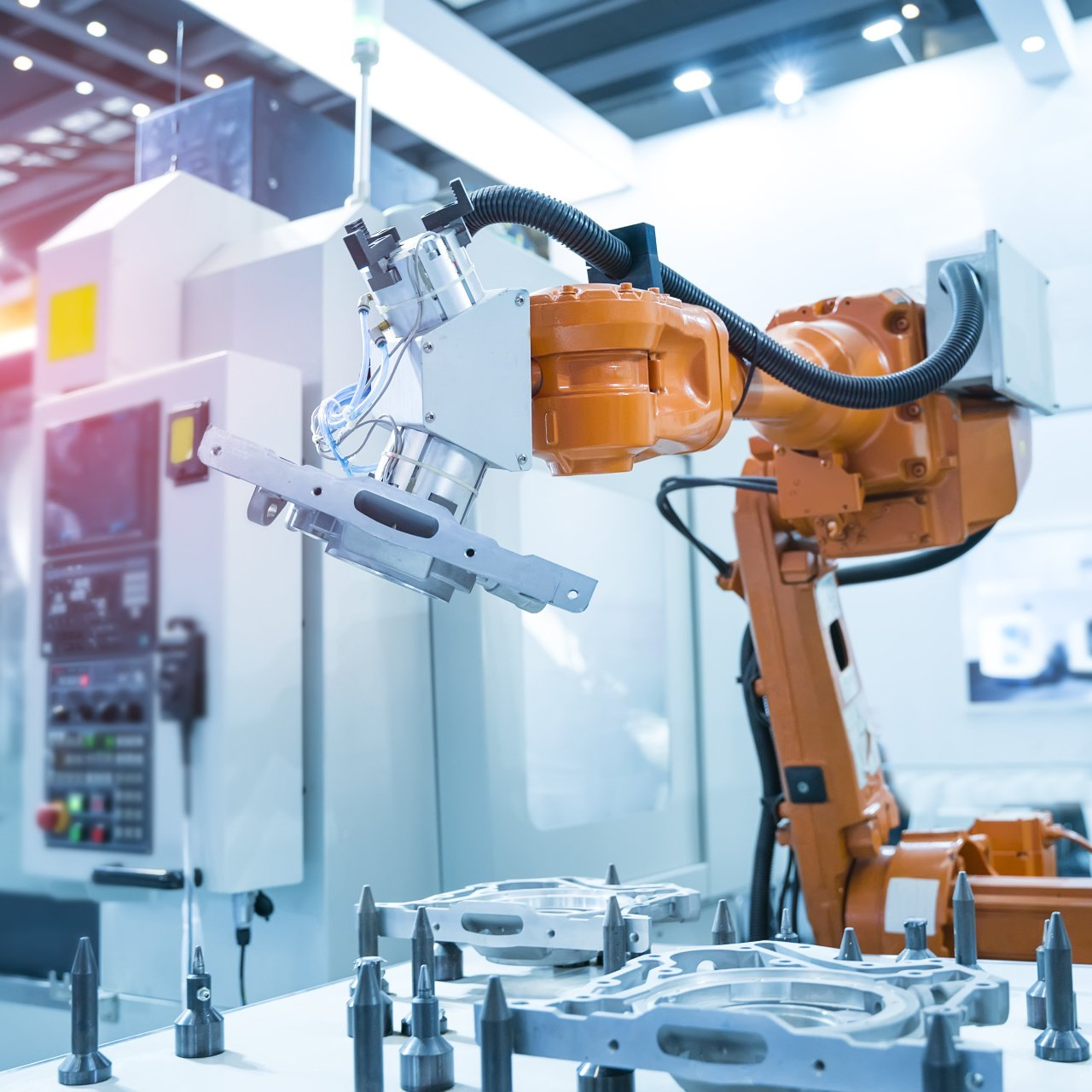 Roboter, CNC Maschinen beladung