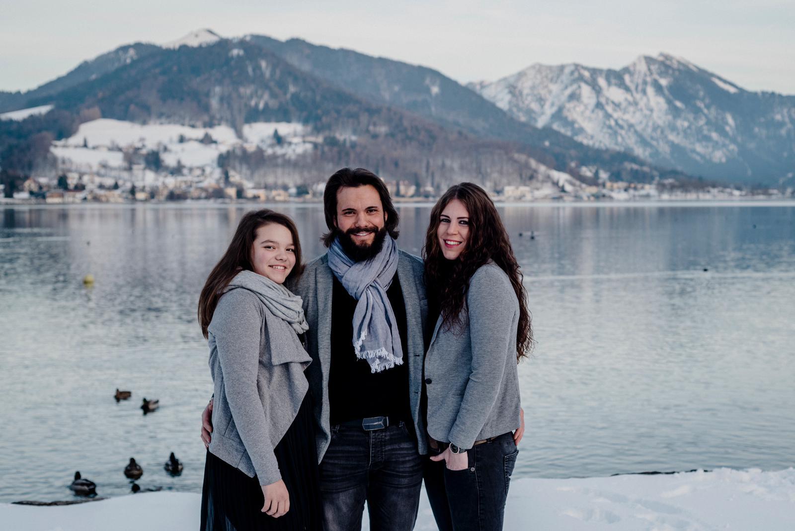 Patrick und Lisa Vogelsang Familie Vogelsang am Tegernsee