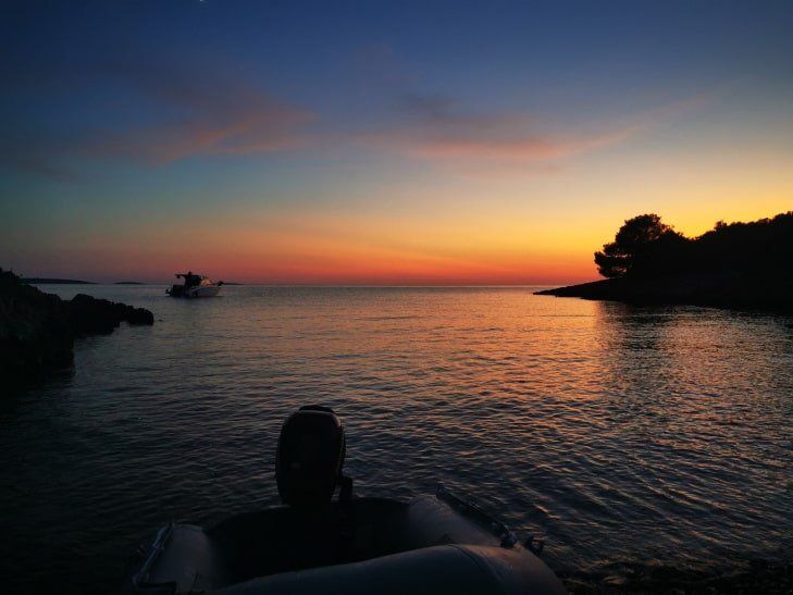 Sonnenuntergang Insel Krk