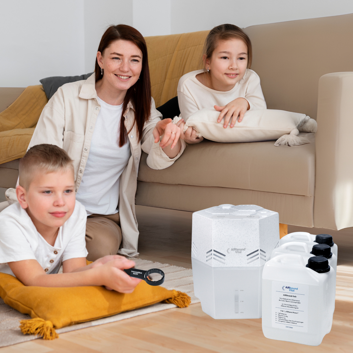 Bester Luftreiniger und Luftbefeuchter bei Asthma, Allergien, Krupphusten, Pseudokrupp