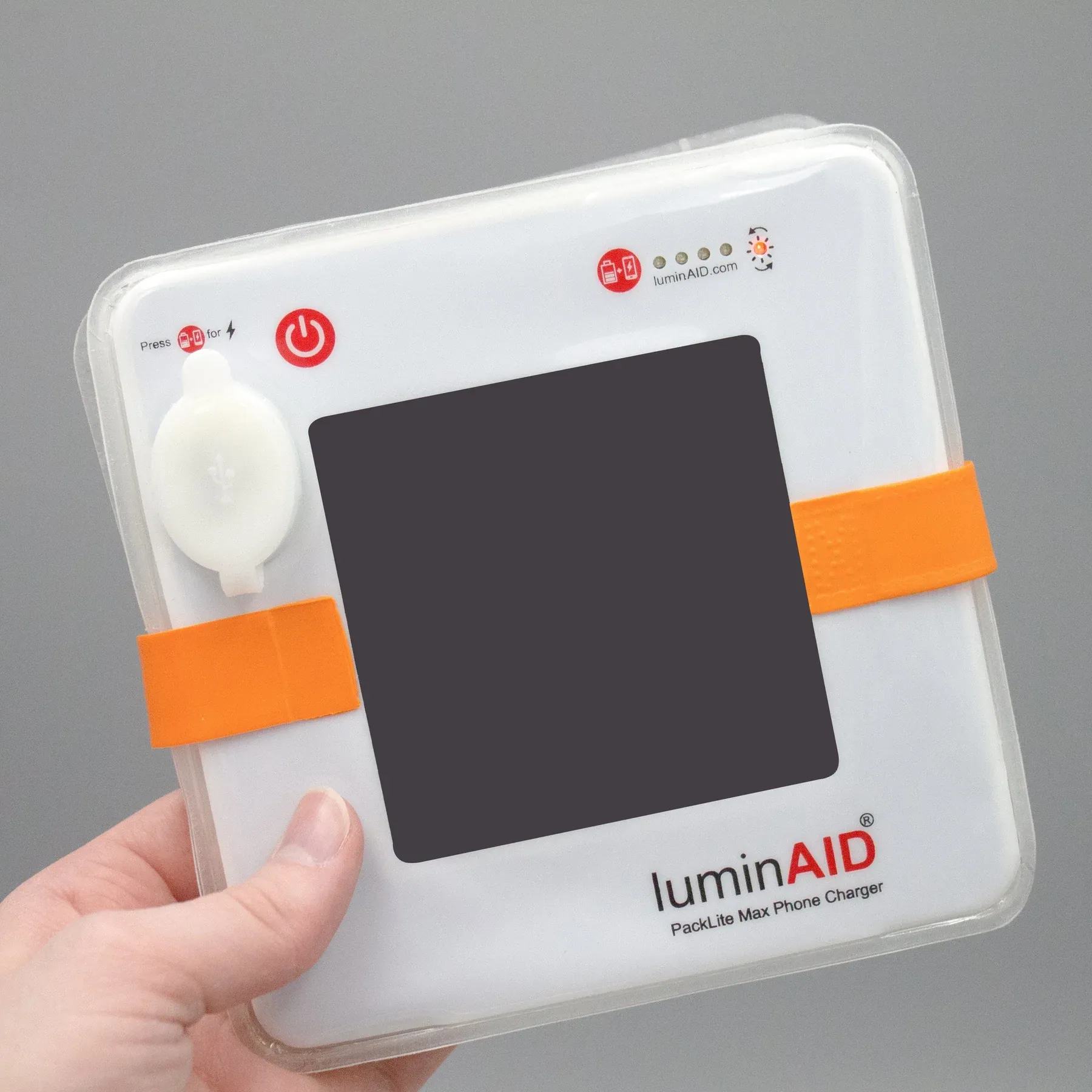 Luminaid solar charger
