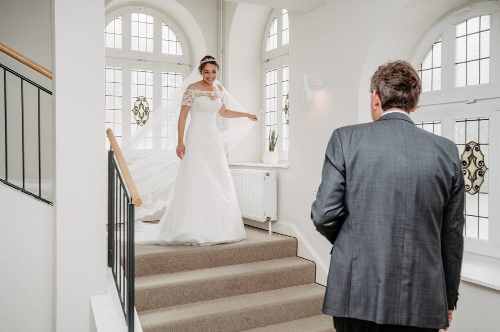 Fotograf Kiel, First look mit Vater