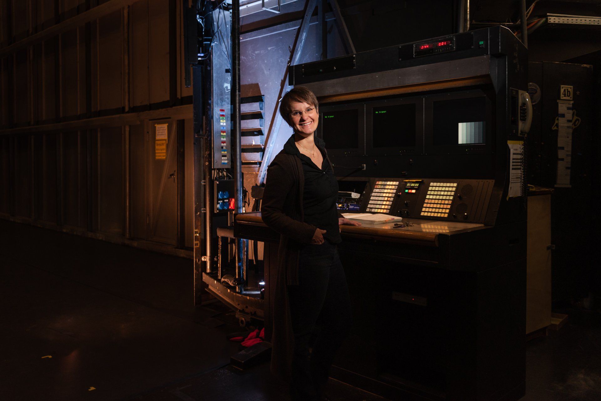 Marina Hewig Inspizientin an der Oper Kiel