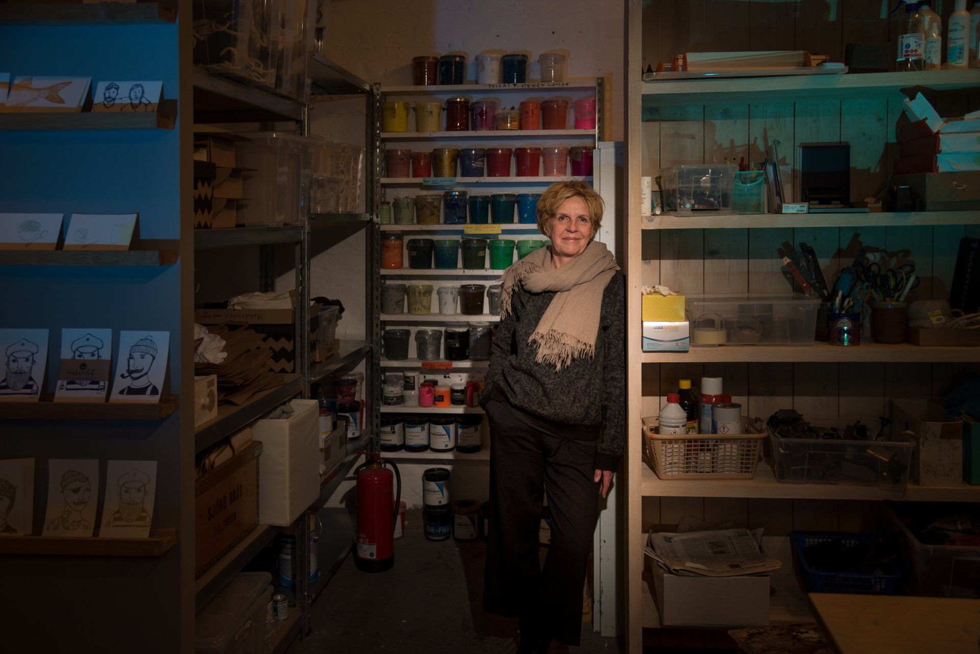 Antonia von der Siebdruckerei Links im Hof