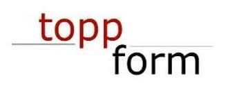Logo Toppform Tischlerei