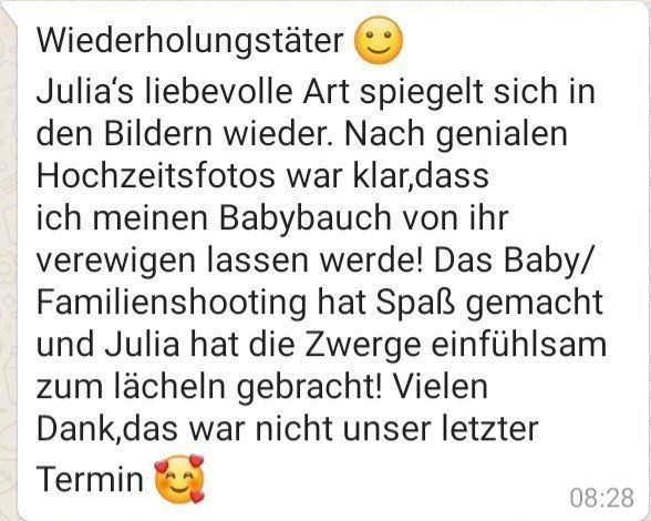 Positive Bewertung über mich