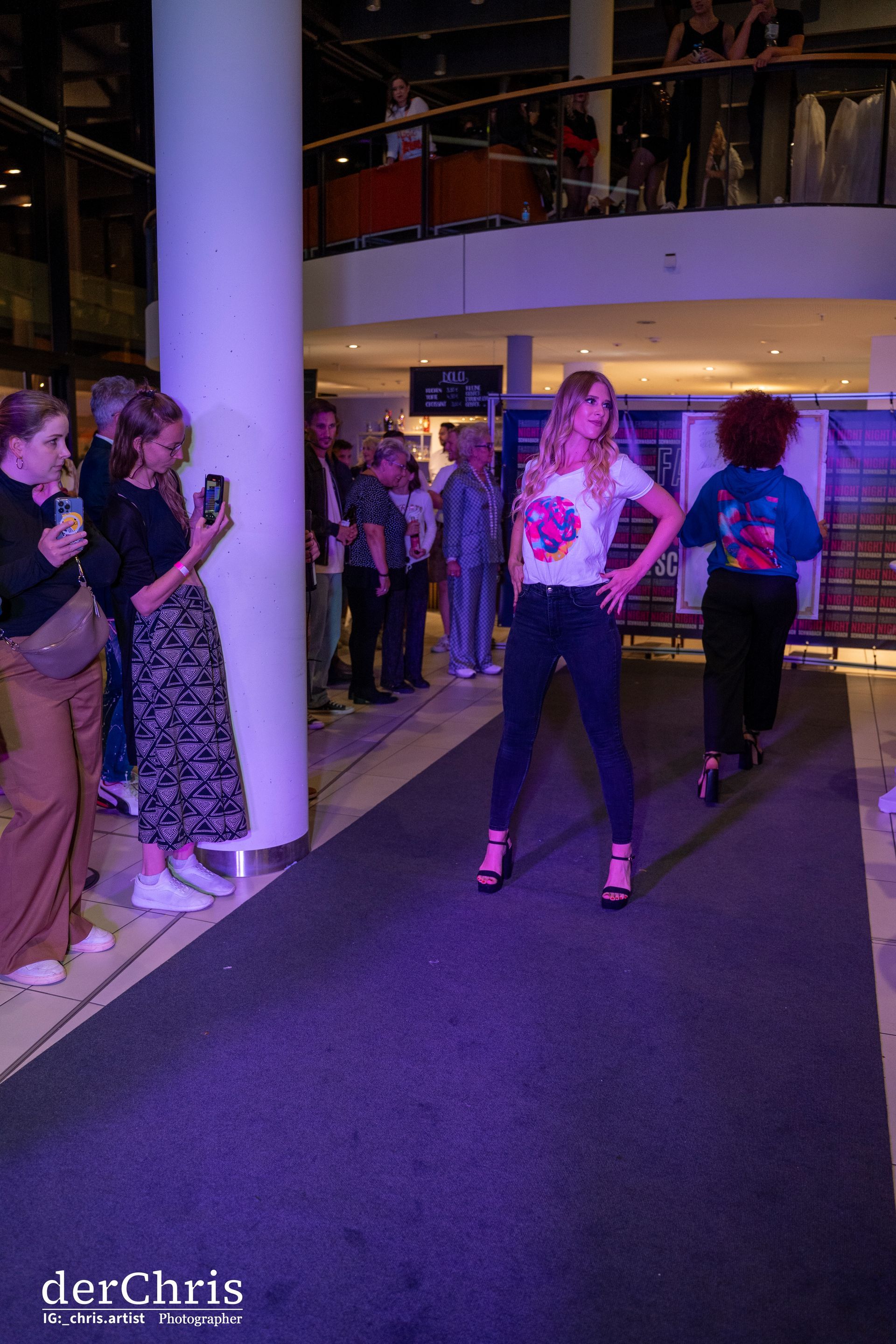 Fashion Night Schwabach 2024 Fashion Night Schwabach, Claudia Effenberg, Wollersheim, RTL Stars, Models von Germanys Next Topmodel, Vanessa Meisinger, Pro Sieben