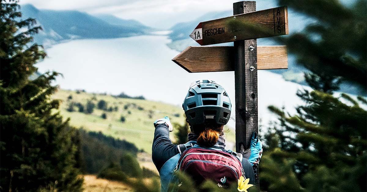 Reschsee Mountainbike Fotoshooting mit Annika Jeschke , Diana Döpping und Christoph Kramer