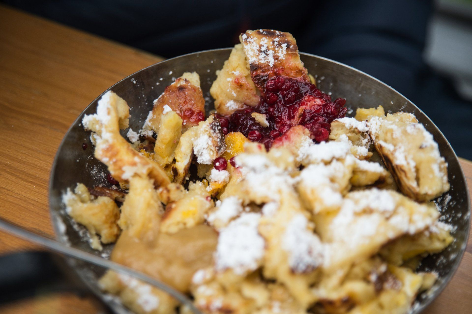 Steffen Krill liebt den Genuss - Leckerer Kaiserschmarn am Reschenpass