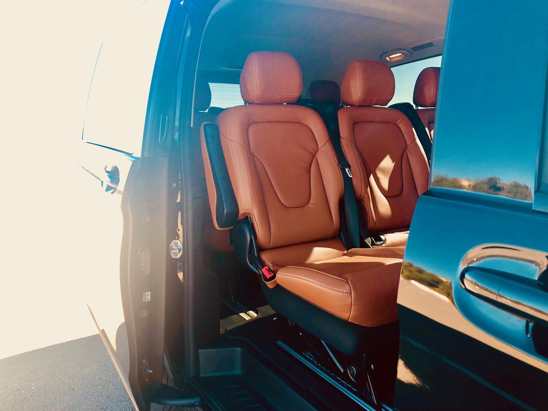 V-Class con chofer y interiores exclusivos