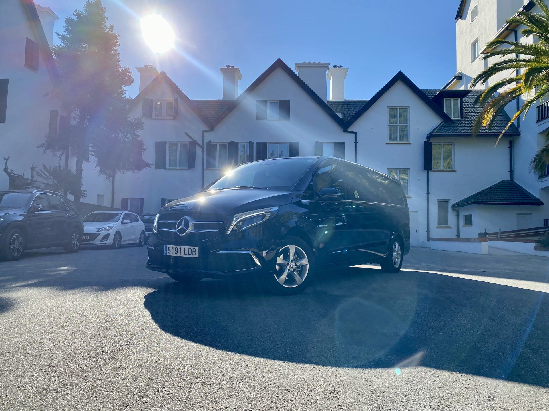 Minivan Mercedes VClass en Ronda