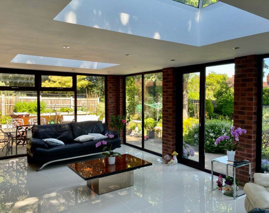 Bridgfords Conservatory Lantern Roof Inside