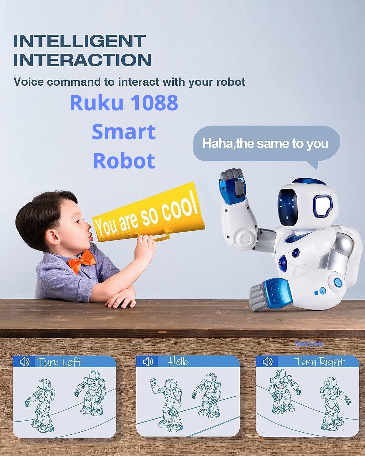 Spiral Connections Ruku 1088 Smart Robots for Kids