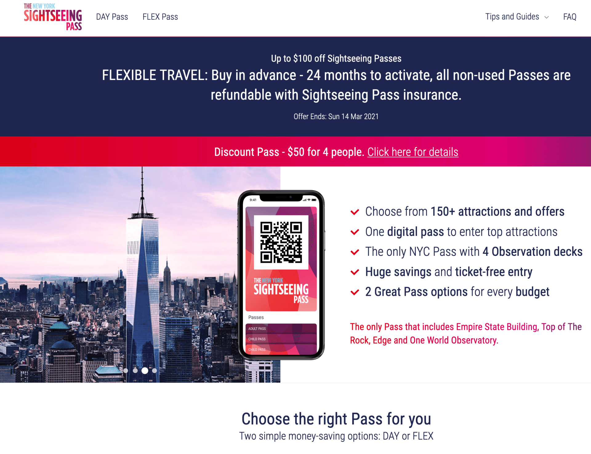 150+ Attractions and Offers! Spiral Connect Your Business Coming to New York? Sightseeing Passes for you!
