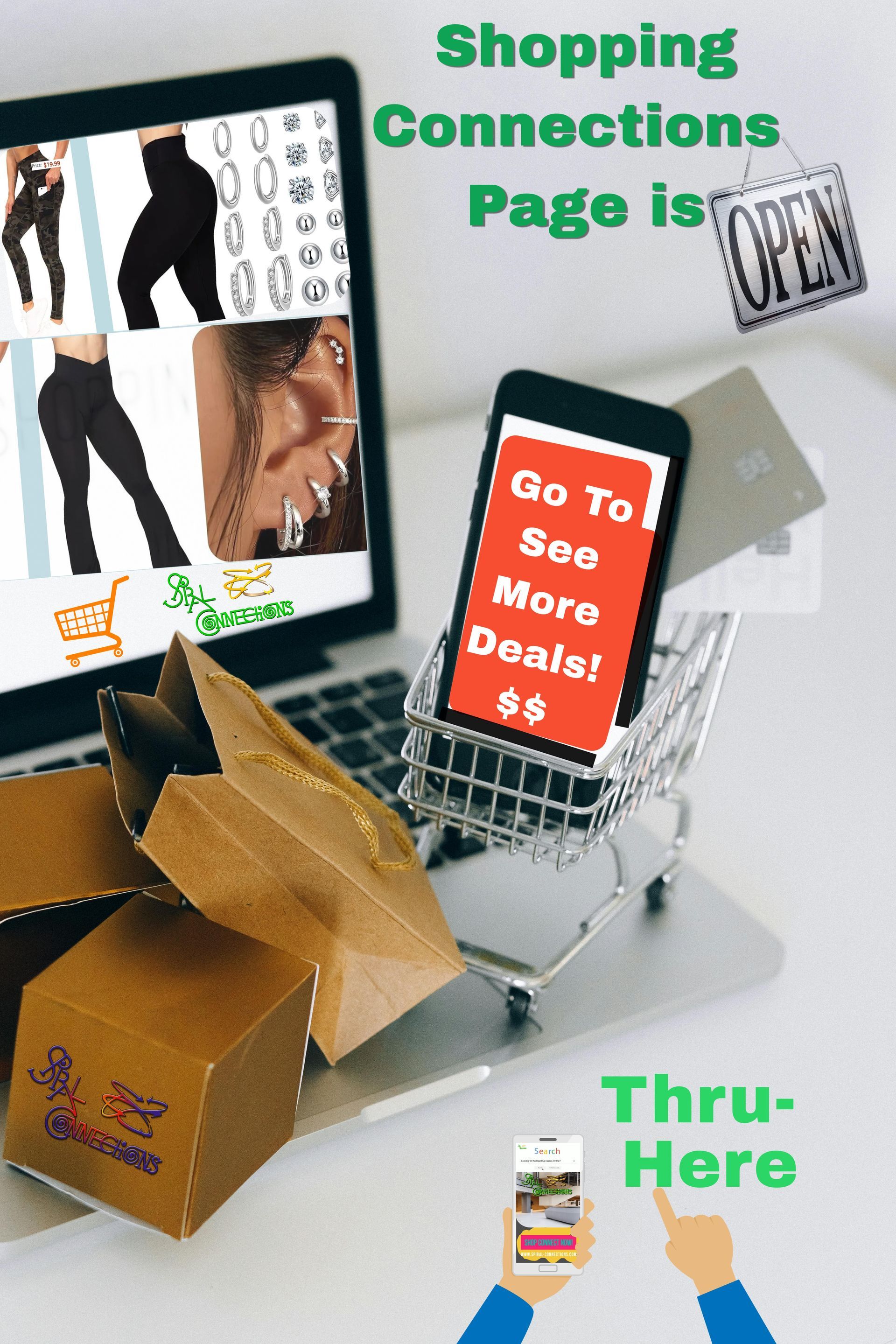 Spiral Shopping Connections is now open!