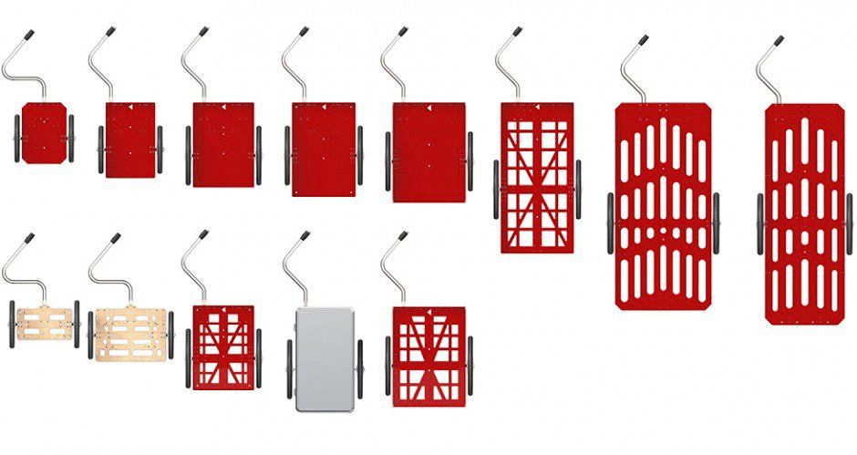 Übersicht über die verschiedenen Größen der Hinterher Anhänger Modelübersicht hinterher Anhänger