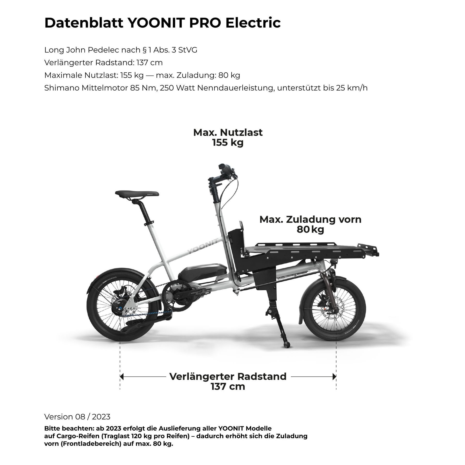 YOONIT Mini Cargobike Pakumo Paderborn