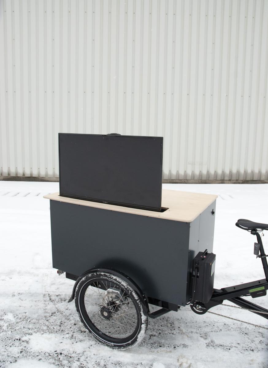 Radkutsche Musketier Monitorfahrrad von Velofracht