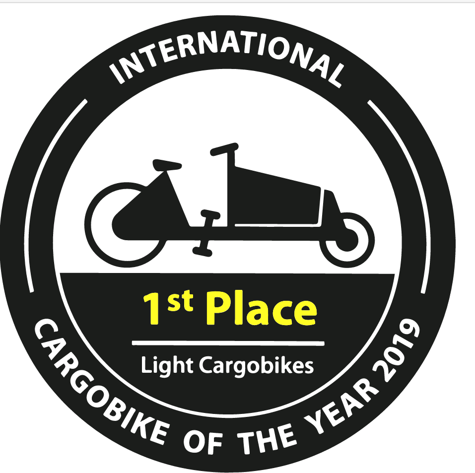 Die Radkutsche RAPID gewann den Award als Cargobike of the year 2019