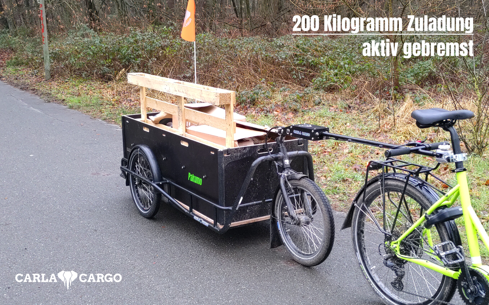 hochwertige Fahrradanhänger aus Stahl und Aluminium