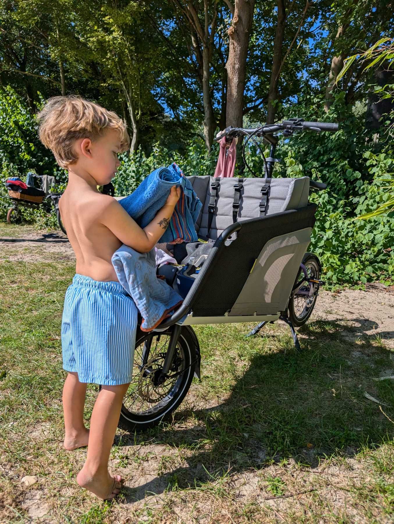 YOONIT Family Up Carrier Mini Cargobike für Familie, Kind und Alltag