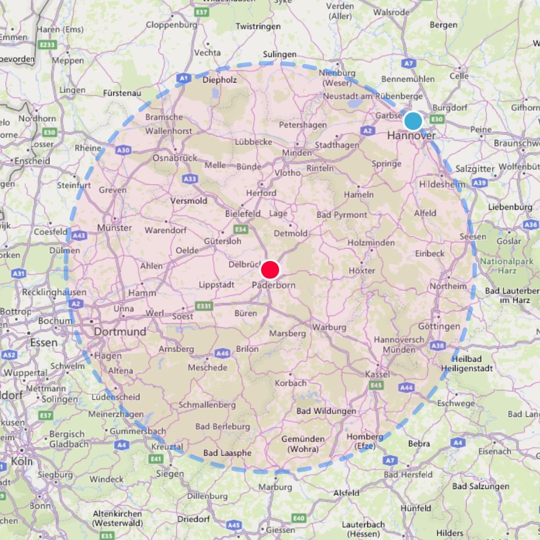 Pakumo Fahrrad Service Lastenrad Cargobike zu Hause testen und Probe fahren Home Service aus Paderborn Umkreis 100 km