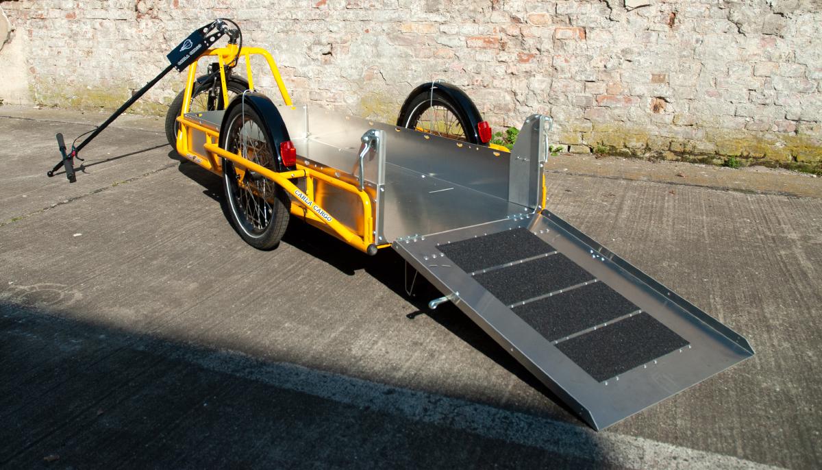 Carla Cargo Velofracht Auffahrrampe für das einfache verladen von Gütern