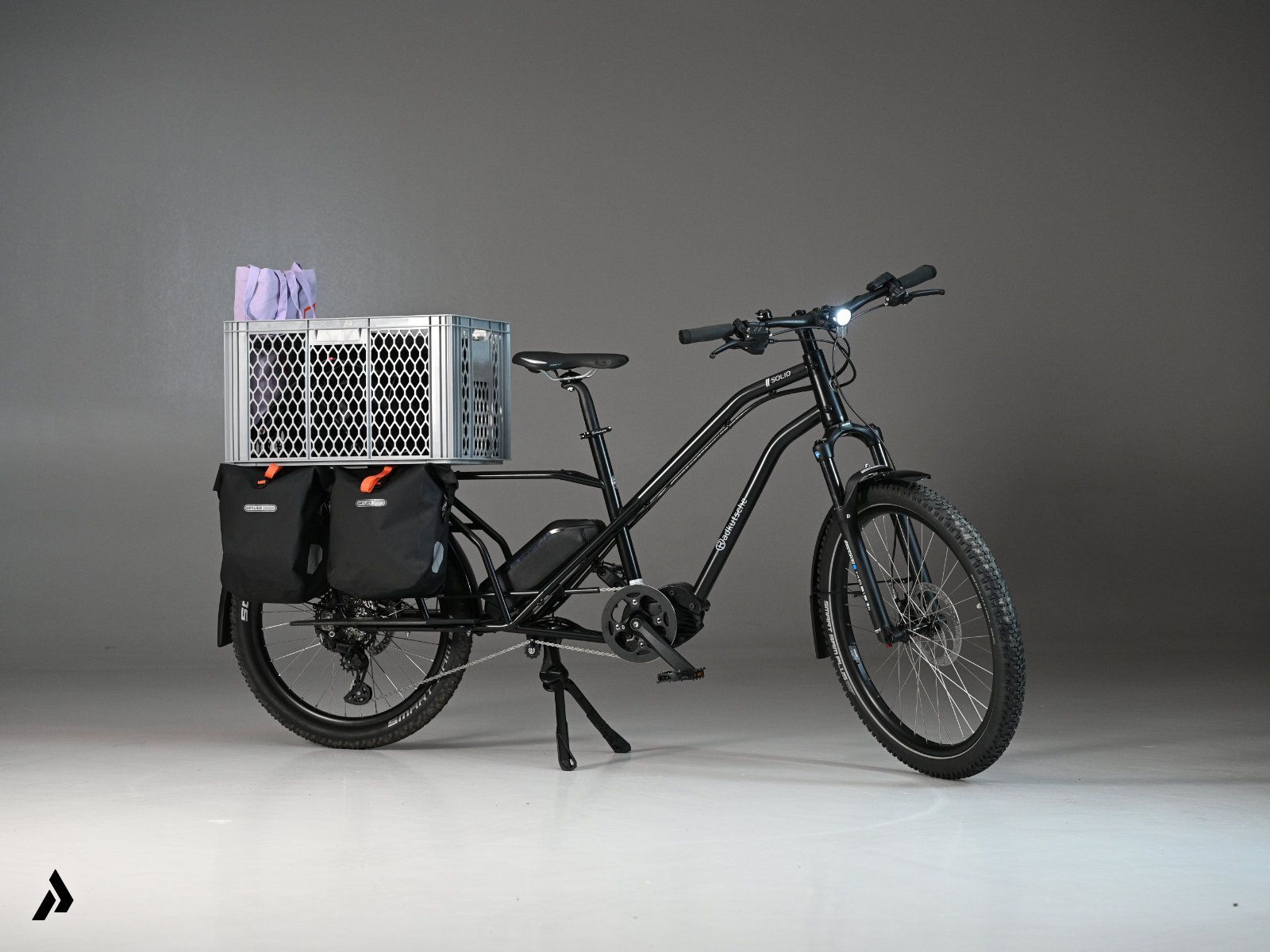 Radkutsche Rapid: Großes einspuriges Lastenrad mit verschiedenen Aufbauoptionen und hohem Komfort durch Stahlrahmen