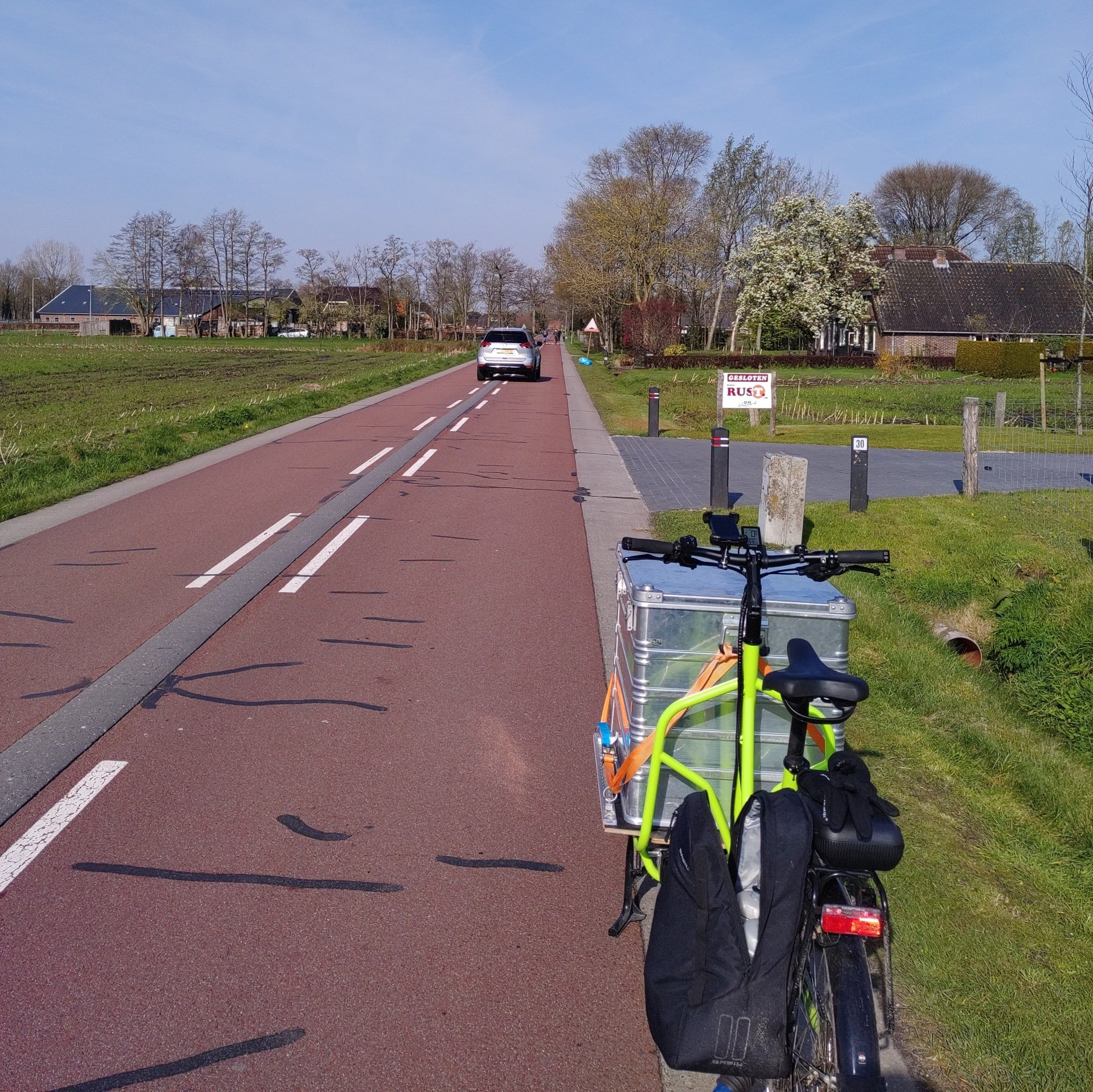 Schokofahrt Niederlande Fahrrad Infrastruktur