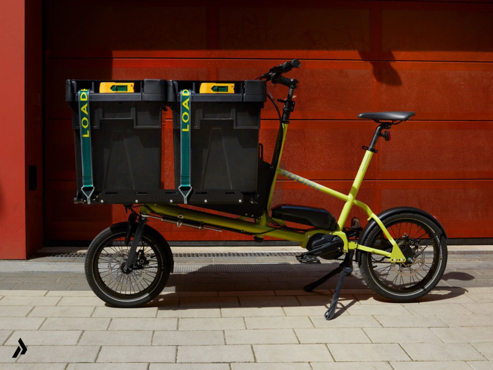 kleines, wandelbares E-Bike für Transporte im Alltag, YOONIT 2024
