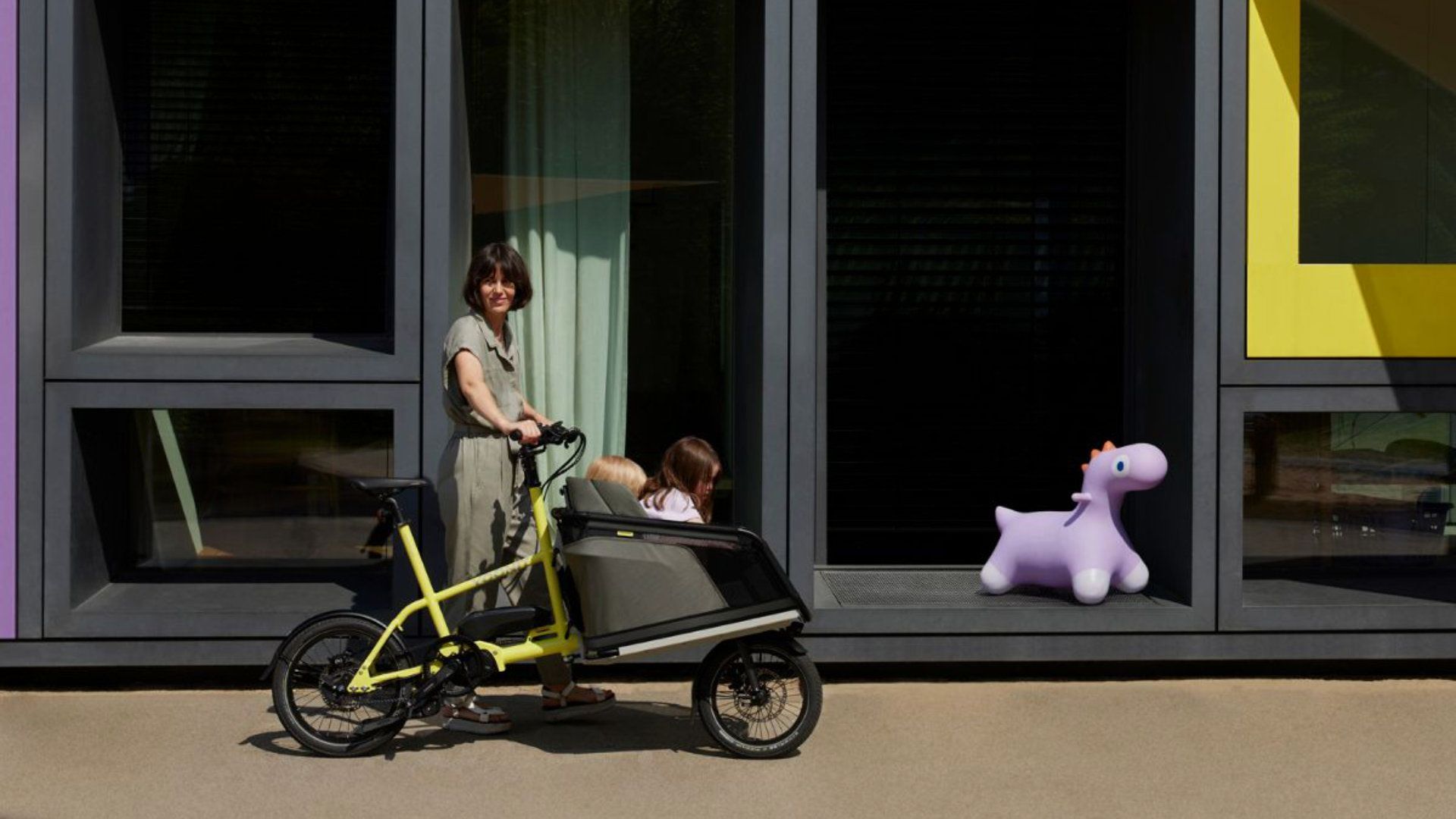 YOONIT Family Up Carrier Lastenträger Cargobike für Familien und Kinder