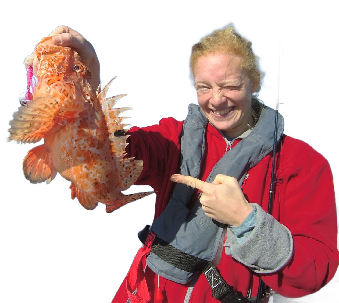 gros poisson stage de peche en mer