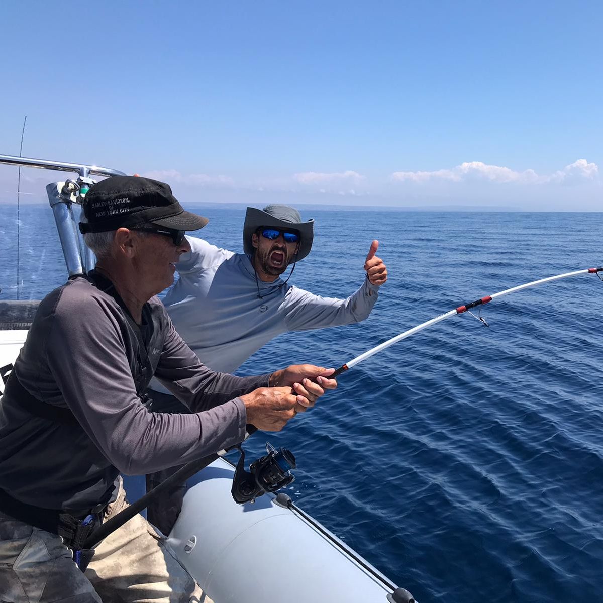 guide de peche en mer sortie de peche en mer en bateau
