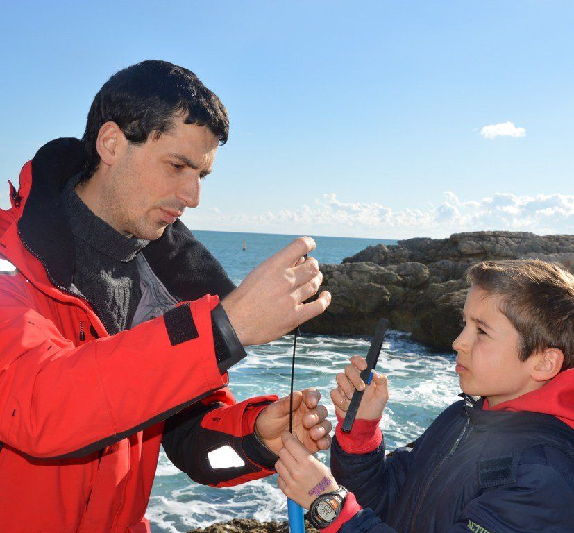 animation pêche en mer