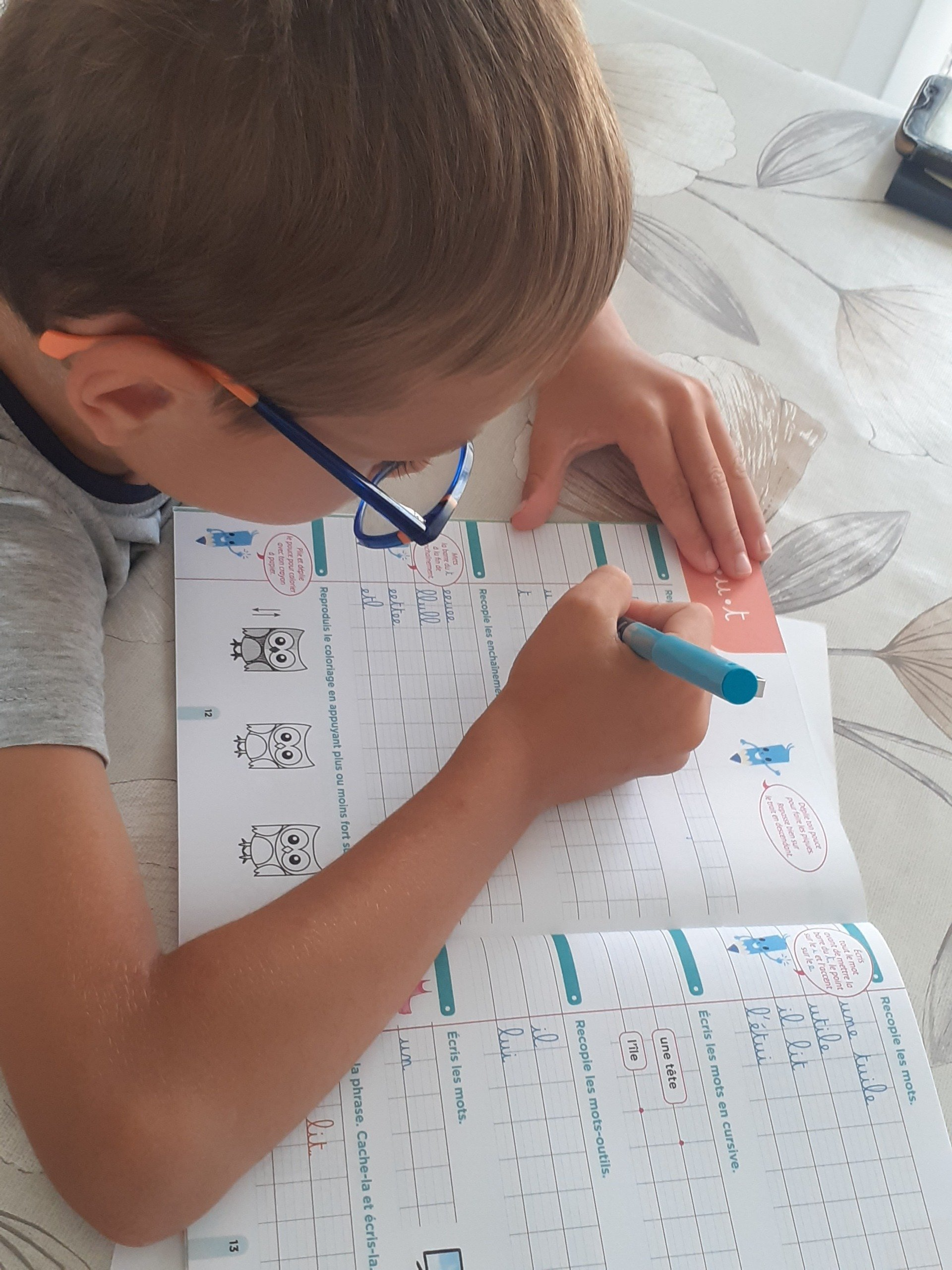 rééducation écriture