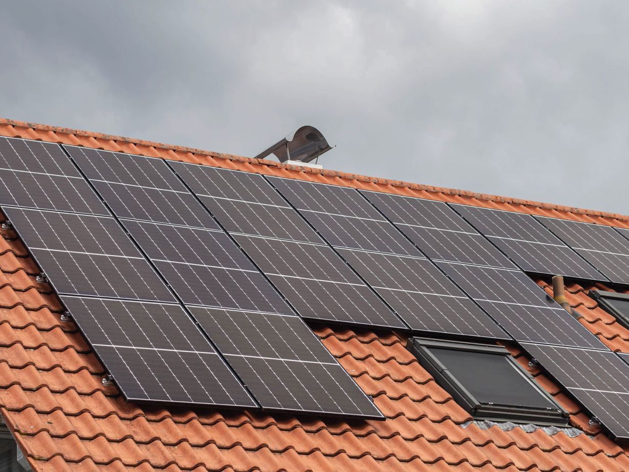 solar panels on london roof