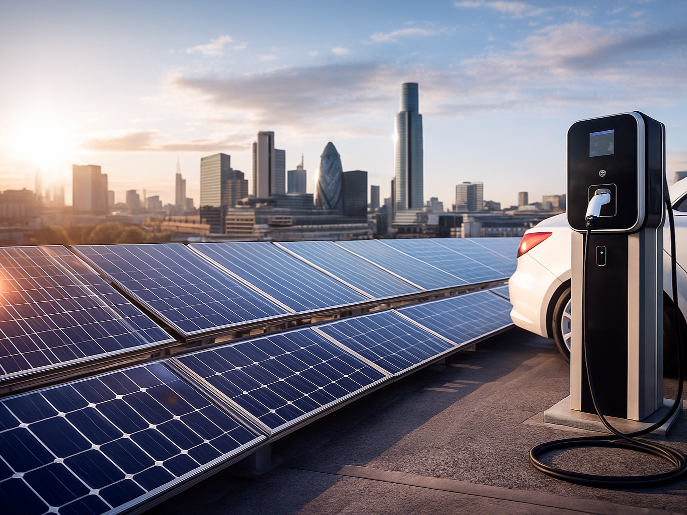 solar panels in London