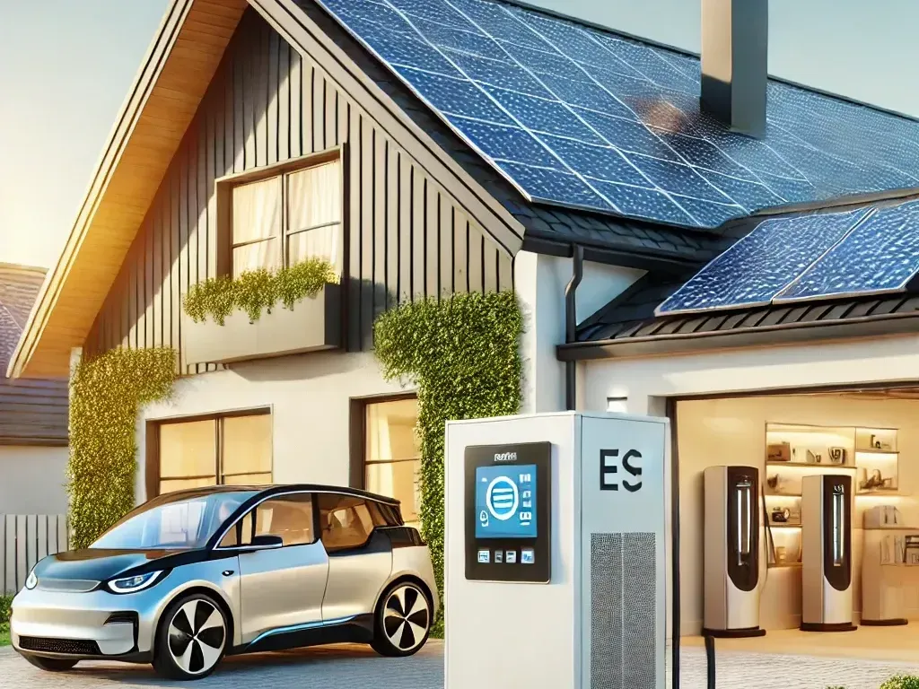 ev charger installation in bedford home