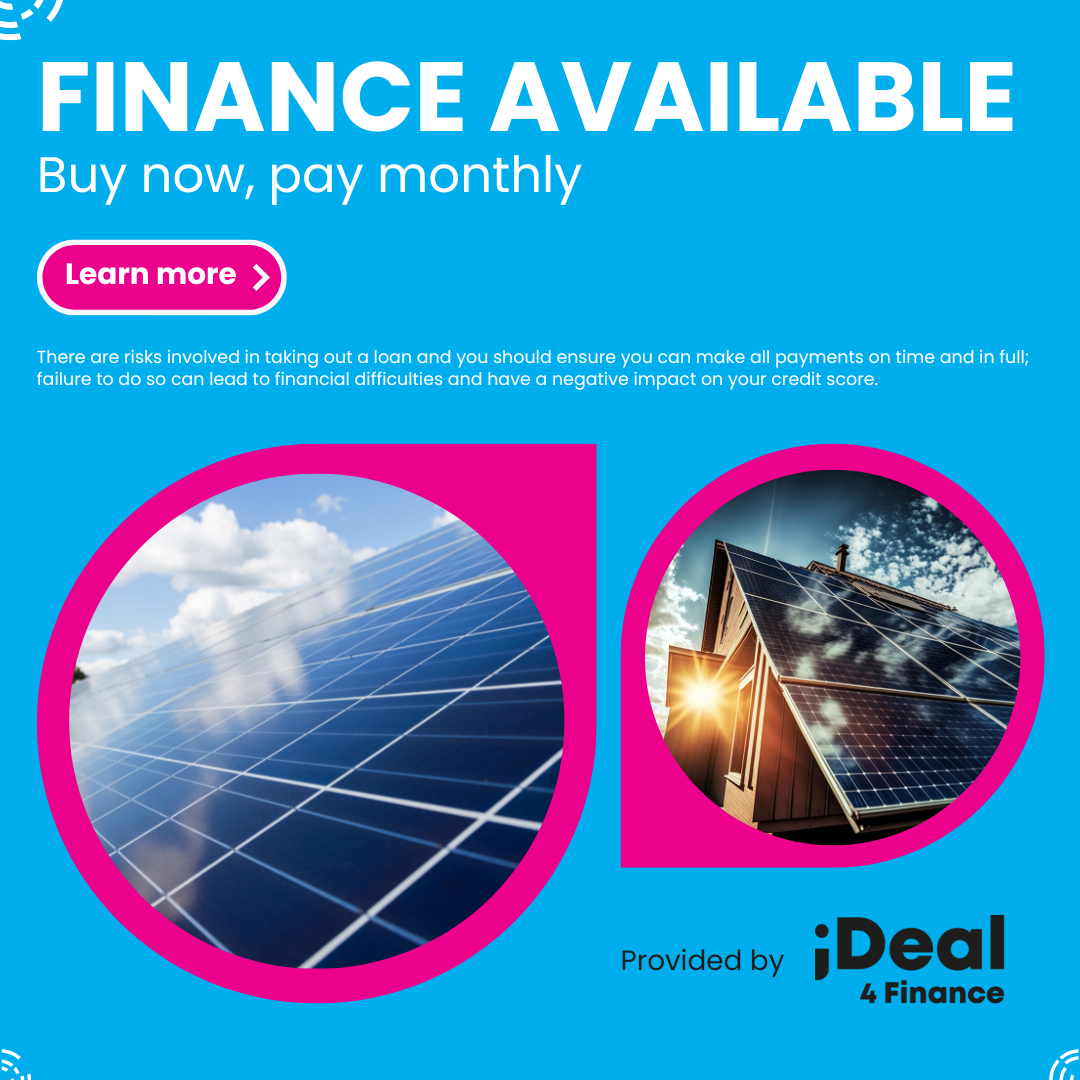 Renewable energy technicians installing panels