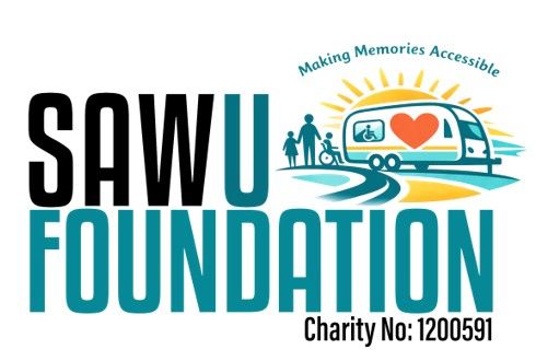 an image of the sign along with us foundation logo which is two hands holding a read heart with the charity name and number underneath