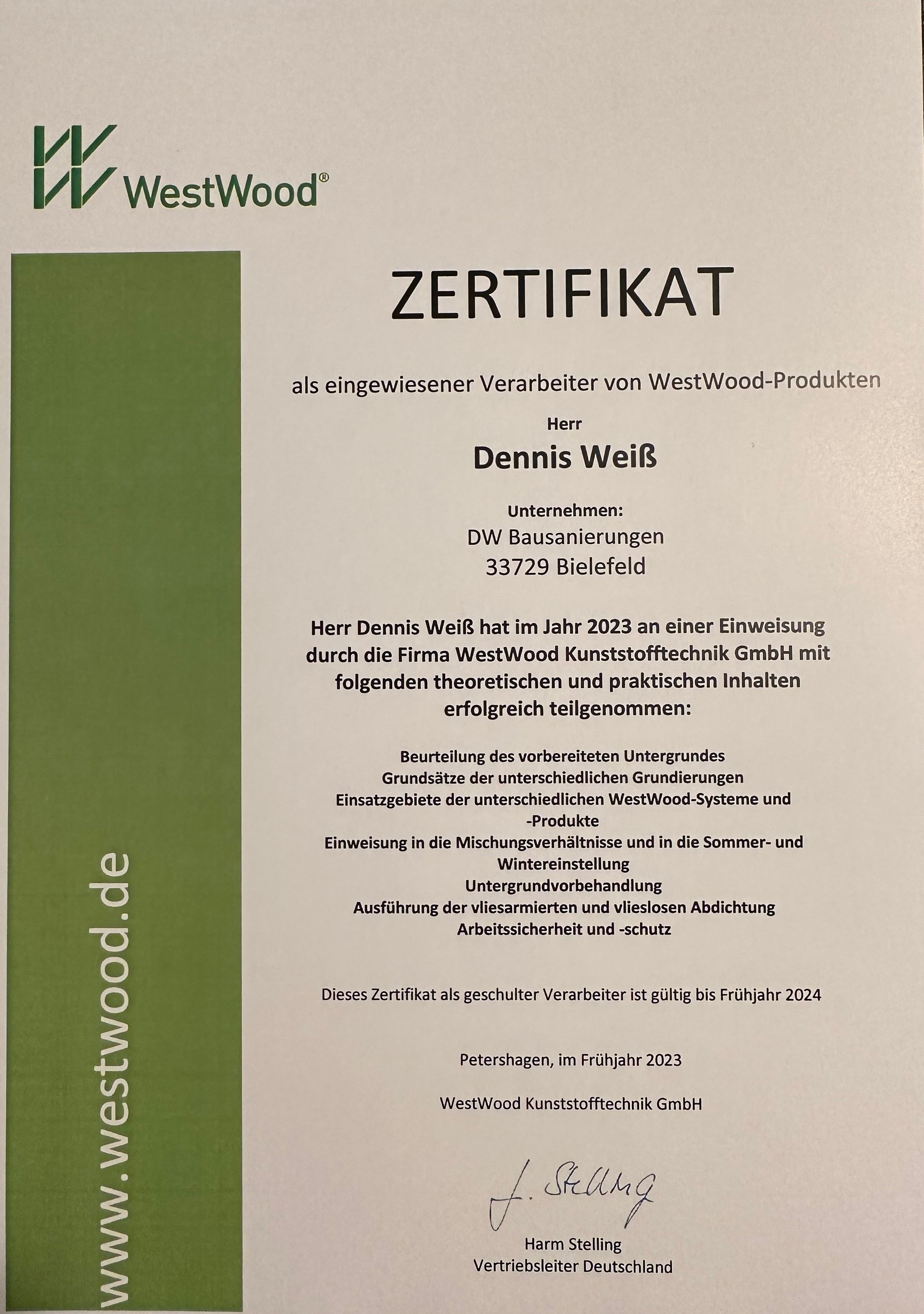 DW Bausanierung