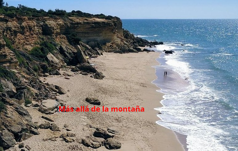 ruta de senderismo por la Cala Roche