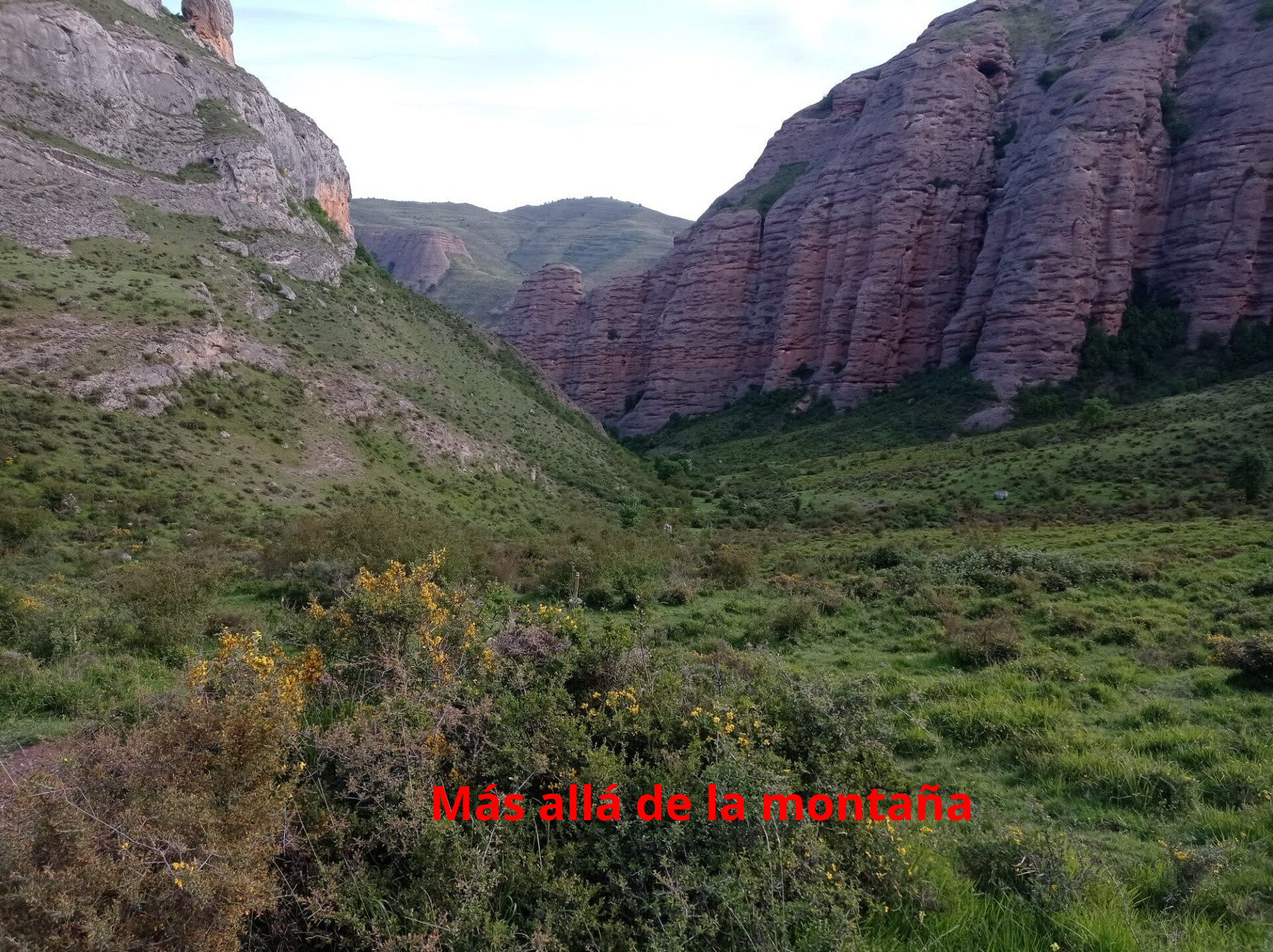 camino para subir al cerro de Peñalaba